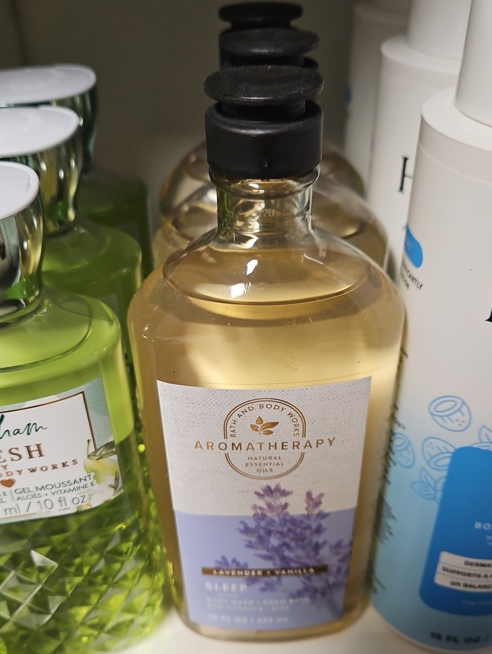 Bath & Body Works Aromatherapy Lavender Vanilla Body Wash - Lot Of 3!